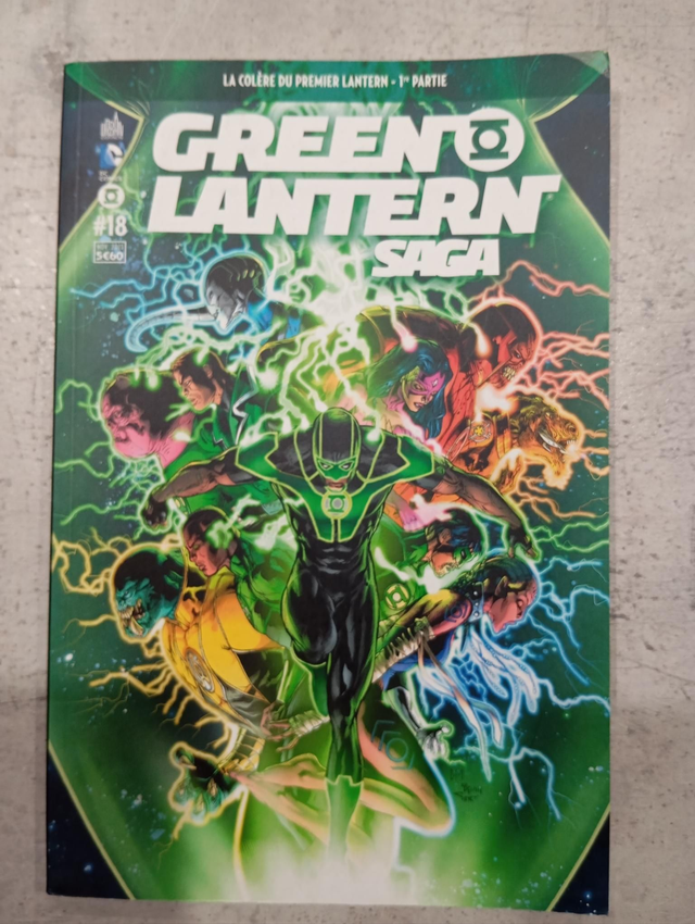 Comics green lantern saga #18