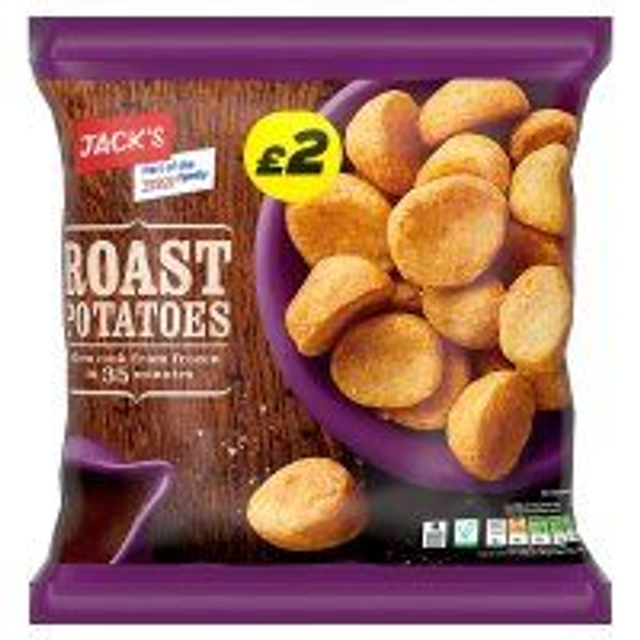 Jack's Roasties 750g Roast Potatoes - FROZEN