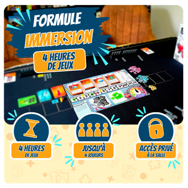 #4 Formule Immersion 4h - 4 joueurs