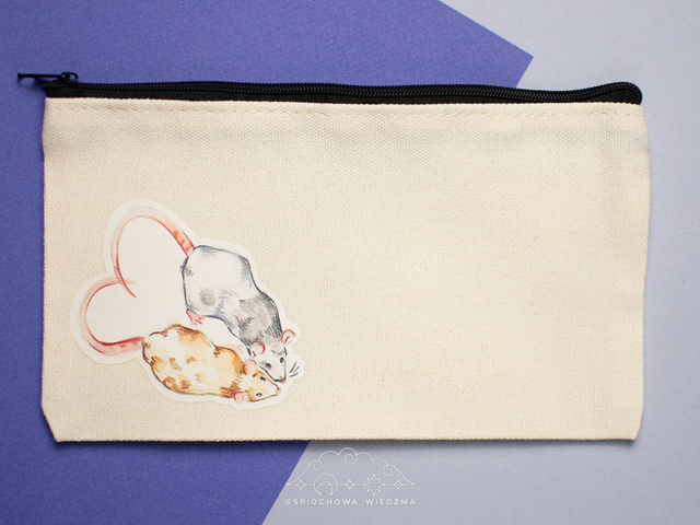 Piórnik dwa szczurki | ZWIERZĘTA