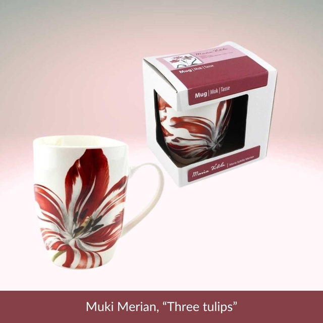 Taidemuki Merian, Three tulips