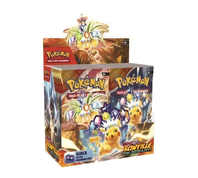 POKEMON -

SV08

Scintille

Folgoranti

Display 