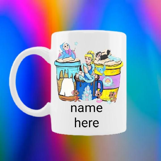 Cinderella Mug With Free Personalisation 