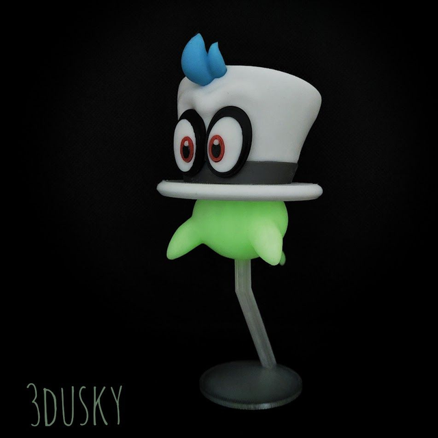 Cappy Fluorescente - Super Mario