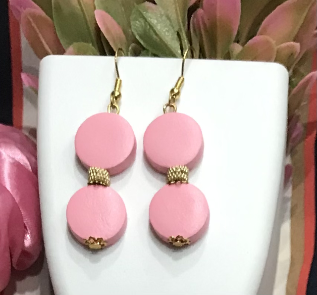 Pink Dangling Earrings - PDE66