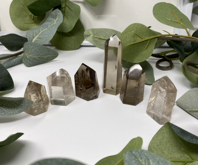 Natural Citrine Turm M 3-6 cm