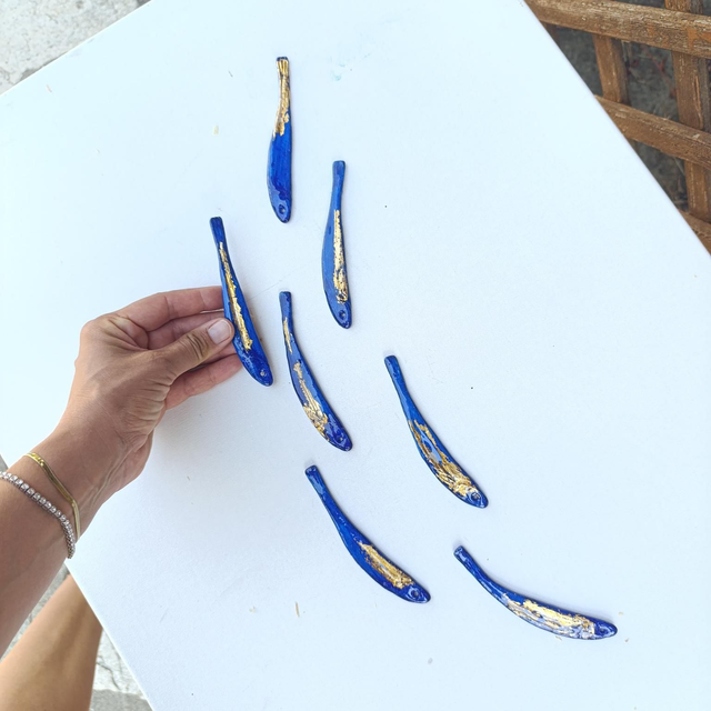 Art Fish a set of 7 pcs Maxi