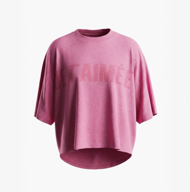 BenjaminS6 tone-on-tone print shirt Pink