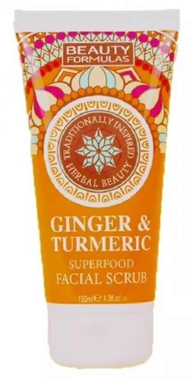 BEAUTY FORMULAS: GINGER & TURMERIC FACIAL SCRUB 150ML