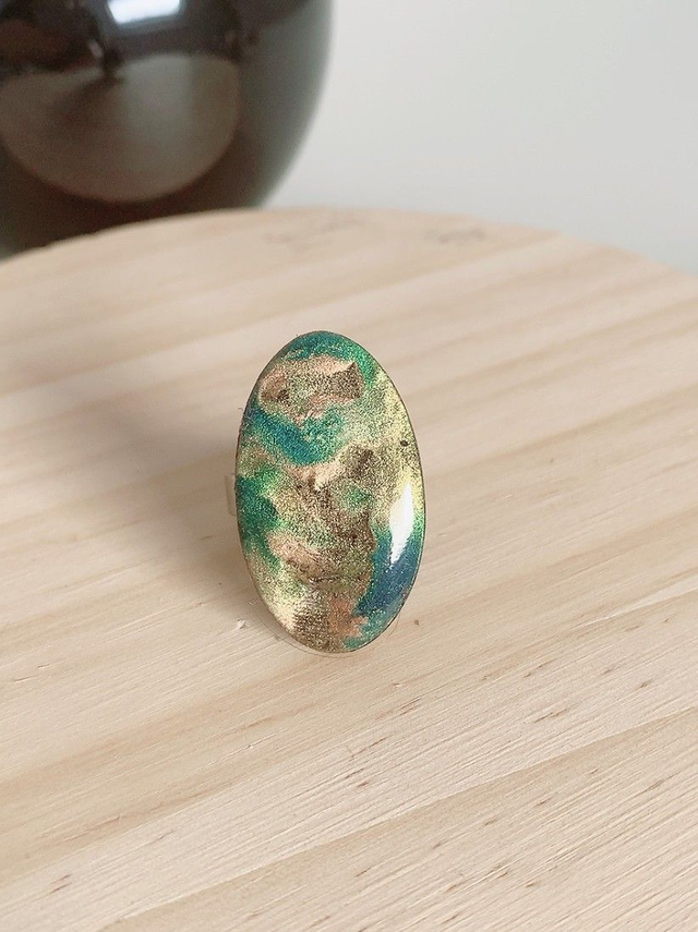 Bague "Aura de Vermeil"