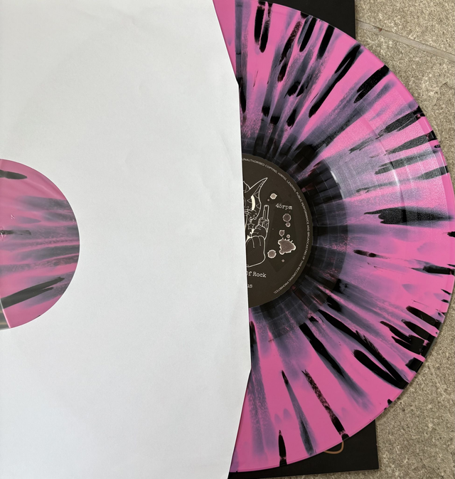 Fully Signed Limited Edition Hot Pink ‘A Little Bit of Rock’ Vinyl EP - * Colour Pressing Error *