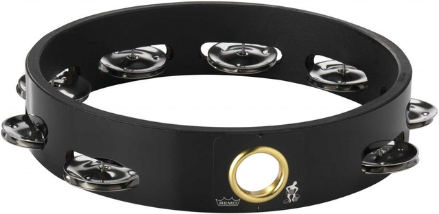 STAGG REMO Tambourin 08" avec 1 rangée de 8 cymbalettes - Headless