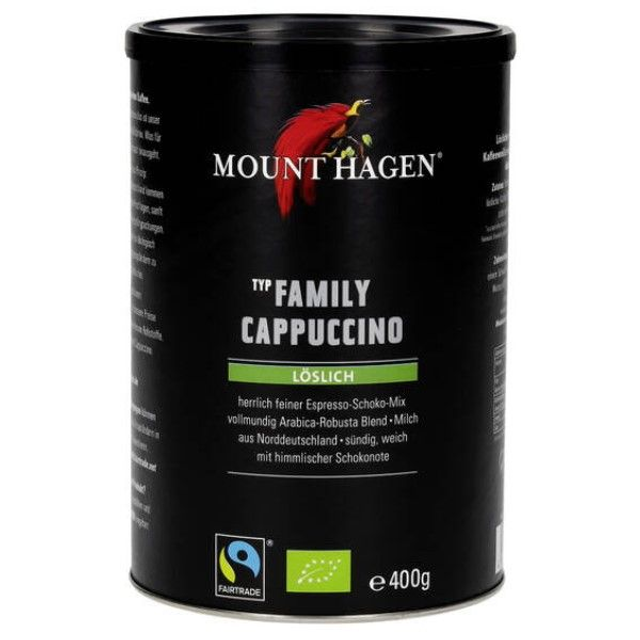 Mount Hagen Family Cappuccino 400g Dose