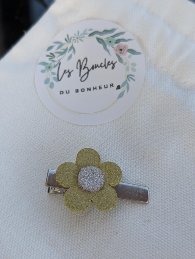 Barrette marguerite 