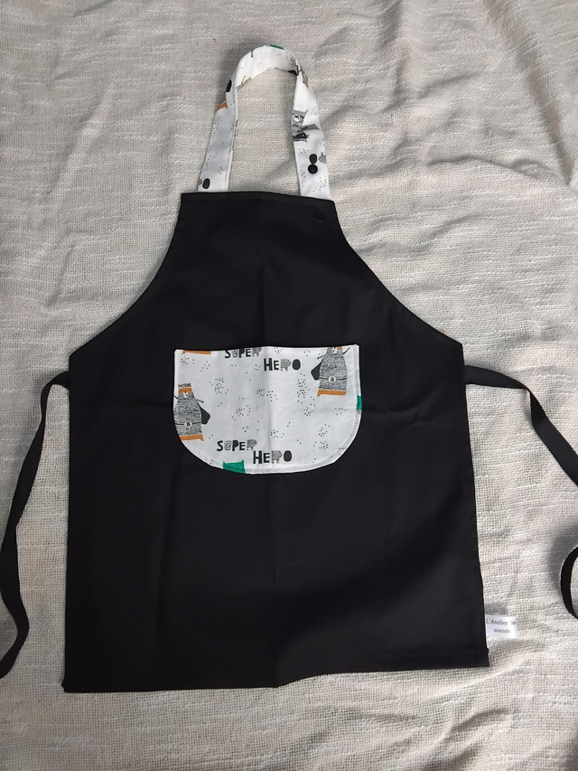 Tablier de cuisine SUPER HEROS