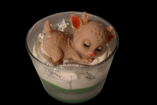 đŻïž Bougie « Petit Renne des Neiges »