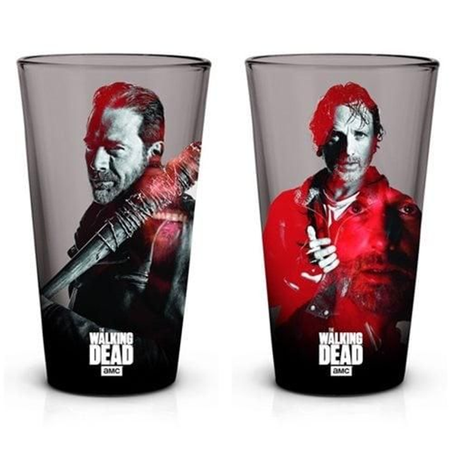 The Walking Dead: Rick &amp; Negan Glasses 2-Pack