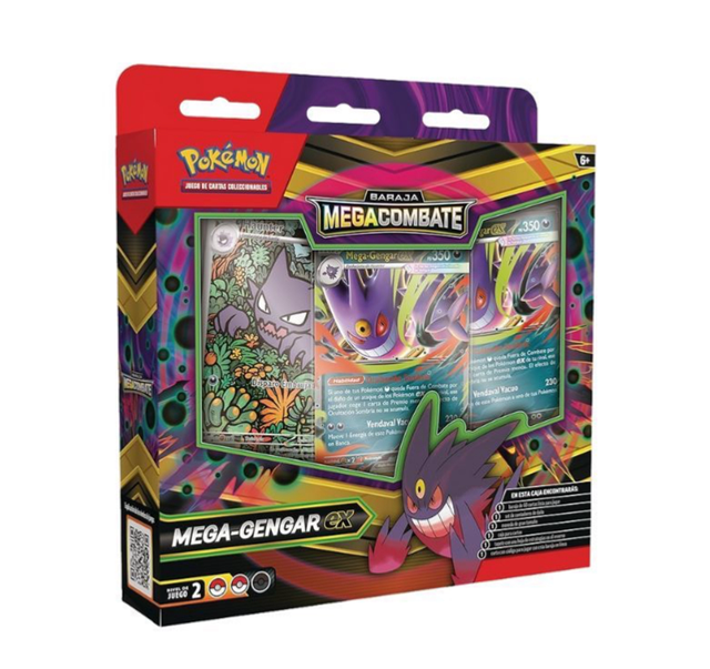 Baraja Mega Batalla Mega Gengar EX (Español)