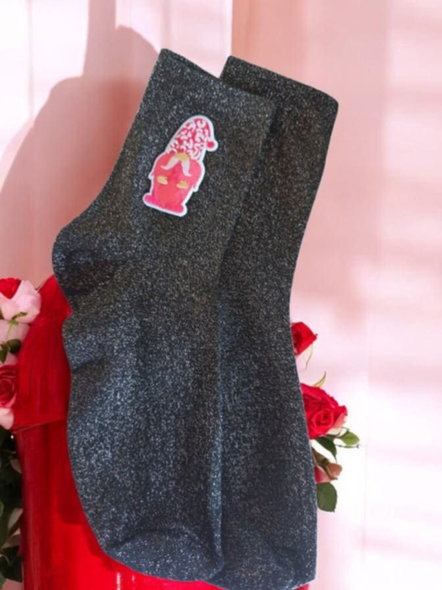 Ma chaussette a Paillettes " gnome "