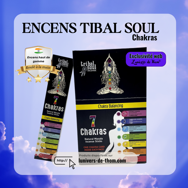 Encens Tribal Soul Chakras