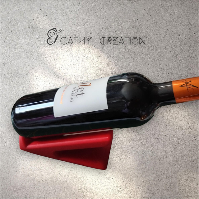 Support de présentation bouteille en impression 3D 