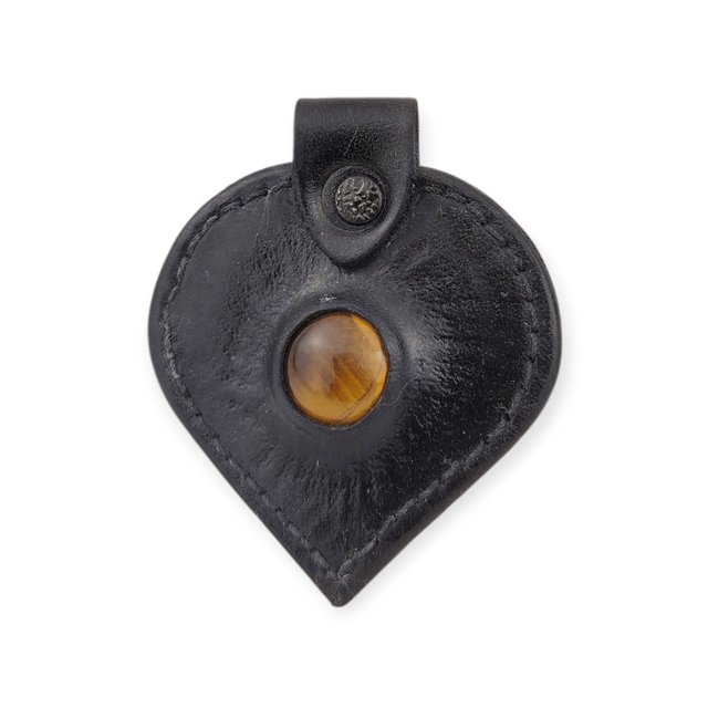 Pendentif oeil de tigre noir