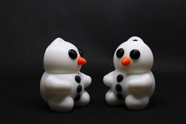 Snowman Keychain