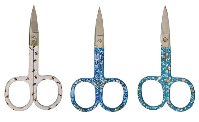 Hobby Gift Printed Embroidery Scissors - Assorted Designs