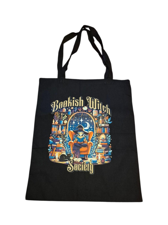 Bookish Witch Tote Bag