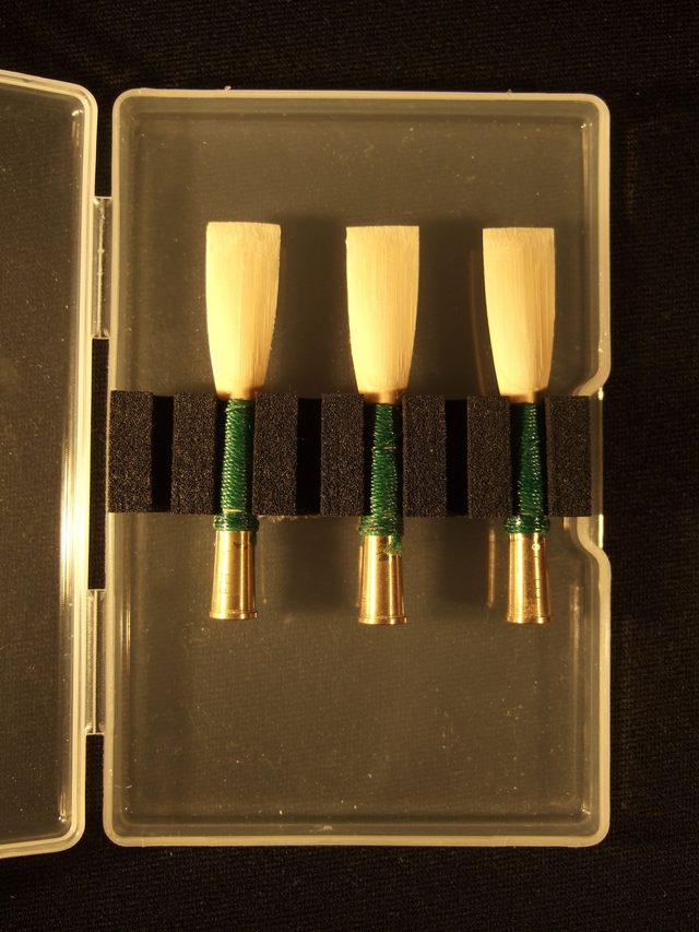 3 reeds for baroque oboe