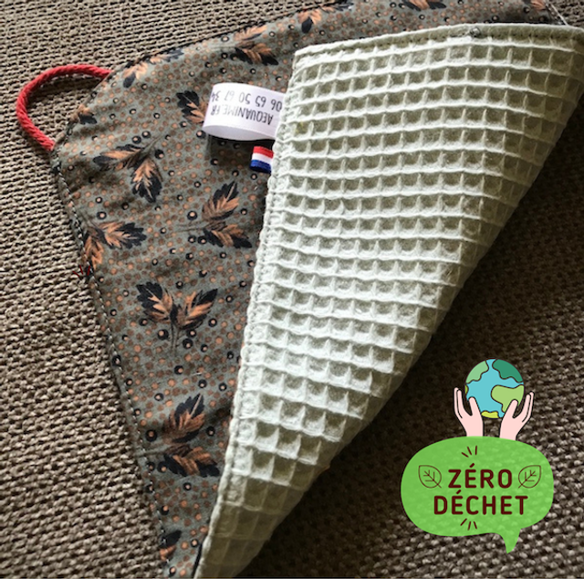 Essuie-tout lavable réutilisable