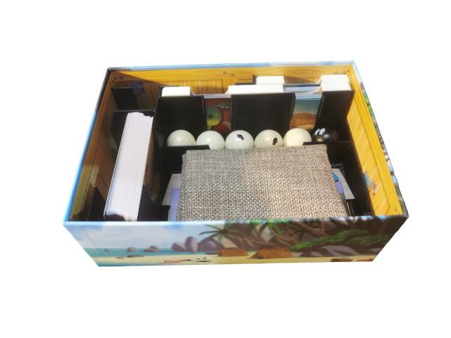 Galérapagos - Aménagement pour la boite d&#039;origine - Module compatible boite de rangement compact