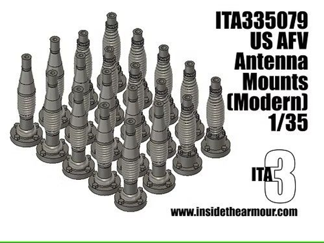 ITA3 - ITA335079 US Modern AFV Antenna Mounts