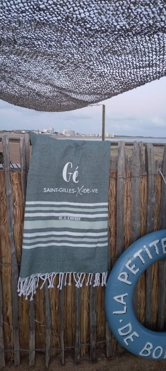 Fouta simple 180x100 différents coloris marquage personnalisé