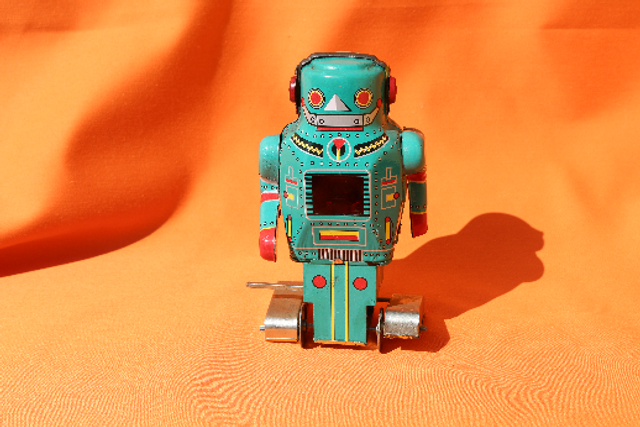 Blechspielzeug Roboter