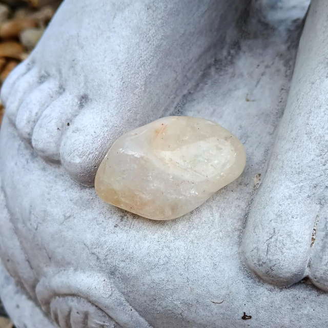Genuine Citrine Crystal Tumblestone
