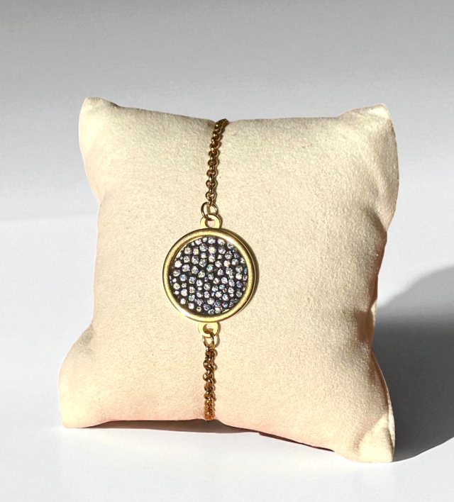 Bracelet à chaîne fine Argentée