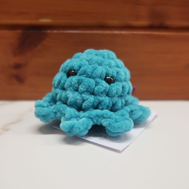 Crochet Mini Octopus Plushie