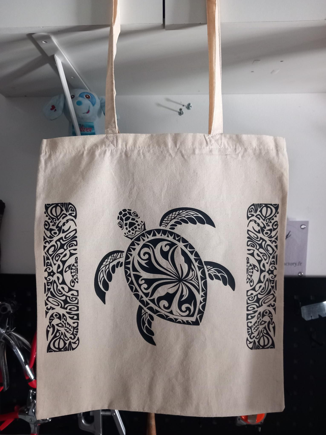 Tote bag tortue 