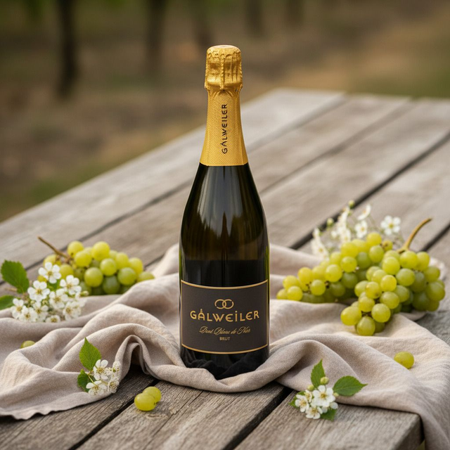 Gälweiler Pinot Blanc de Noir Brut Winzersekt Flaschengärung