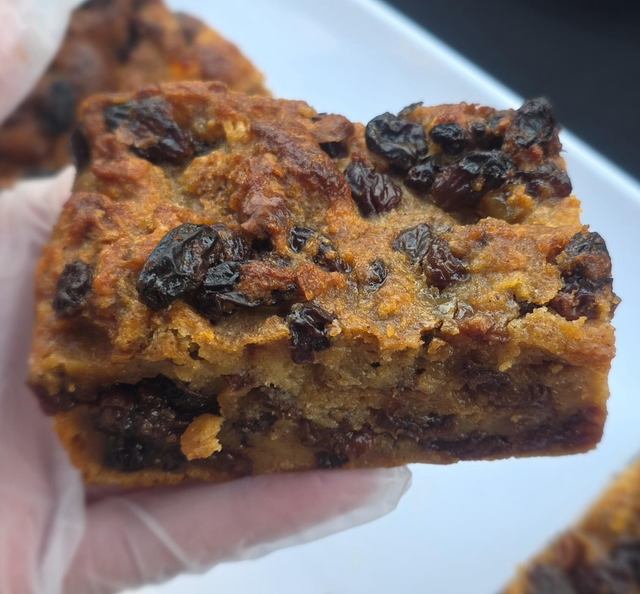 Traditional bread pudding