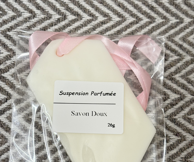 Suspension parfumée Savon Doux 