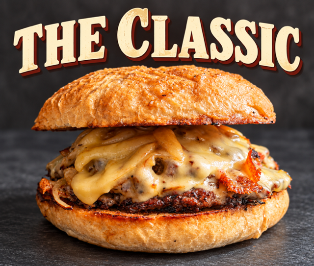 Double Smash Burger -The Classic