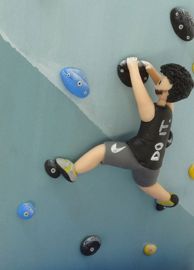 Climbing Wall Customized Figure