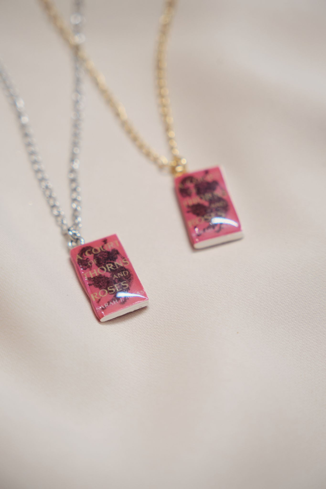 Collares de libros | ACOTAR | A Court of Thorns and Roses | Sarah J. Maas