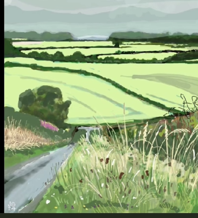 Mindfulness animation with music near Holme on the Wolds. A little relaxing diversion for you.