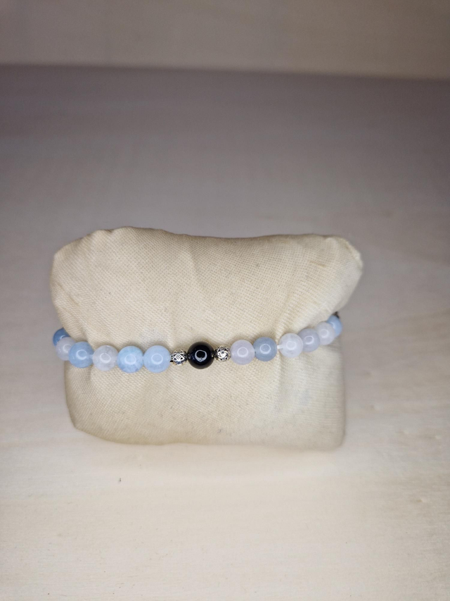 Aigue-Marine, Tourmaline noire / 021