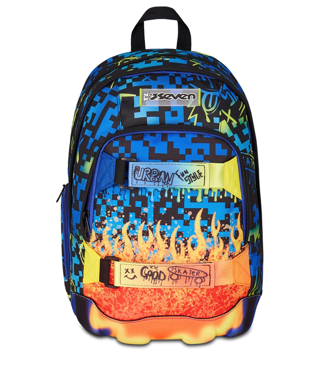ZAINO Seven® DUAL - SCRIBBLED FLAME