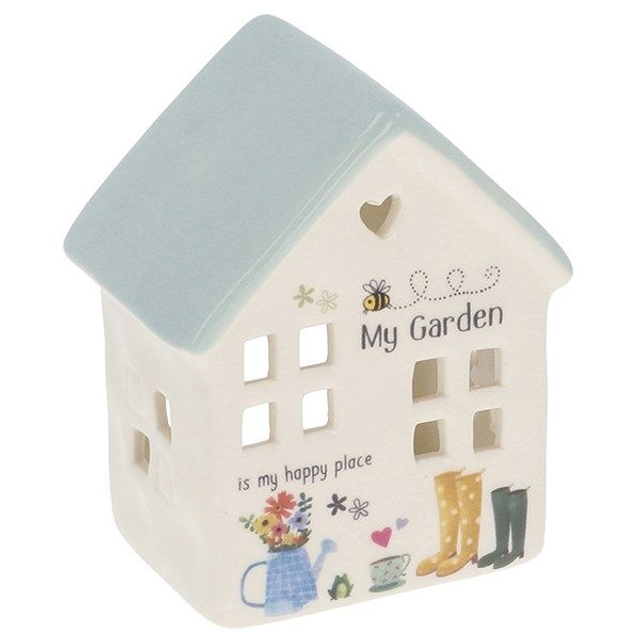 Happy Garden Tealight House My Garden