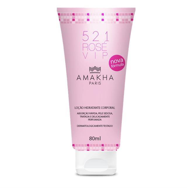 Creme Hidratante para o Corpo 521 Vip Rose 80ml
